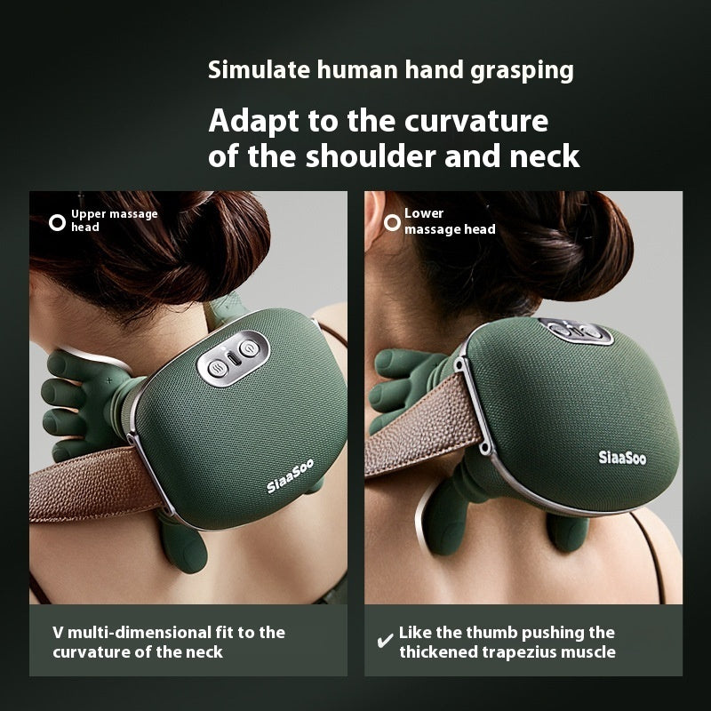 Smart Neck & Shoulder Massager with Heat – Relax Anytime, Anywhere