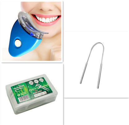 Teeth Tooth Whitening Whitener Oral Gel Dental Bleaching LED