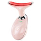 Dispositivo de belleza para cuello y rostro con terapia de fotones LED de colores, reafirmante de la piel, reducción de papada, antiarrugas, masajeador lifting.