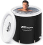 Cold plunge, Recovery Ice Tub Foldable Bathtub Outdoor Portable Cold Water Therapy Tub Fitness Rehab Ice Tub For Athletes Long Lasting Insulated Ice Tub, Spa Soaking Bucket