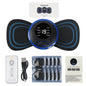 Mini Massage Patch Cervical Massager Shoulder And Neck Massager EMS Portable Pulse Smart Massage Patch 8 Modes 19 Gears